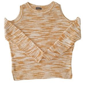 Express Cold Shoulder Lightweight Sweater